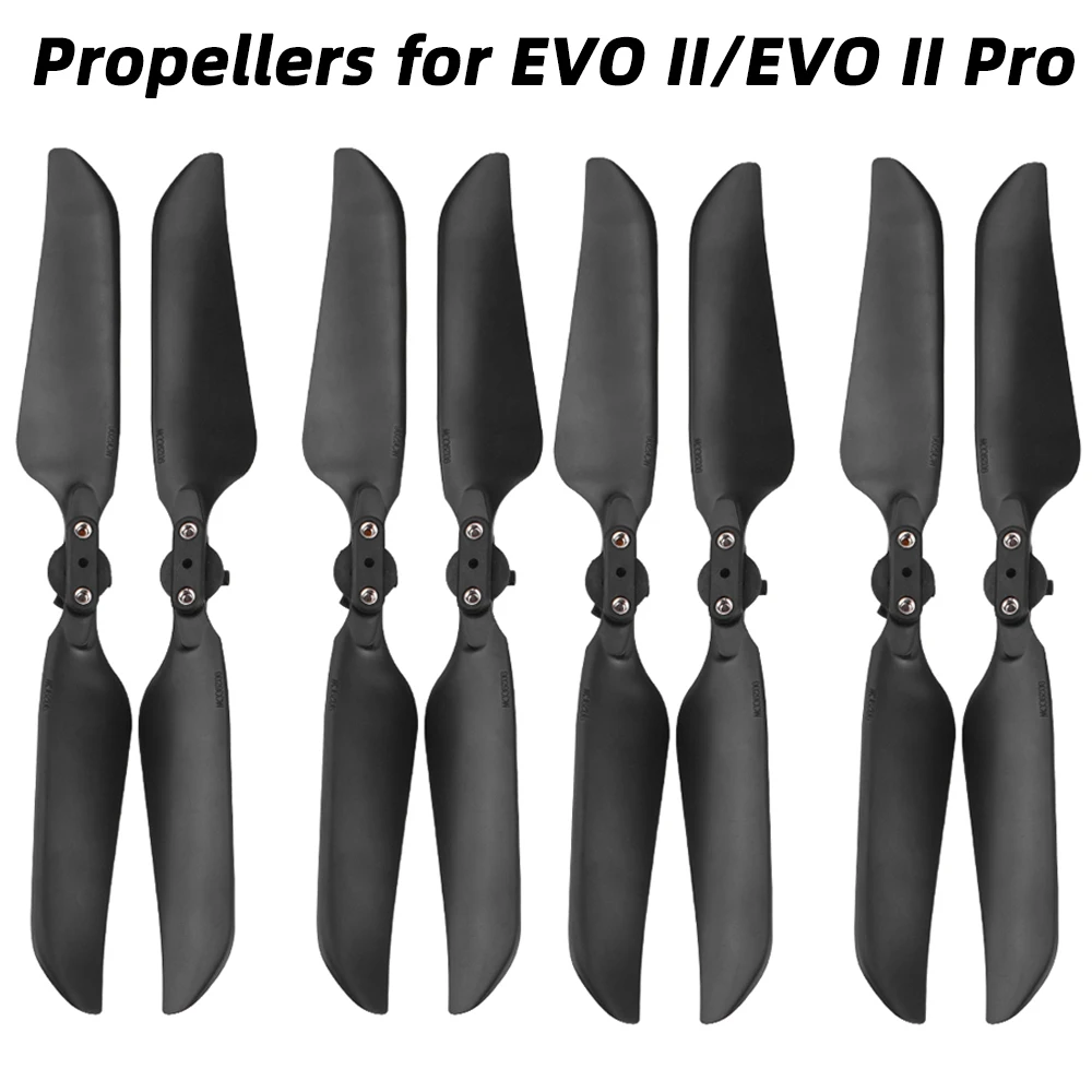 Foldable Propeller for Autel Robotics EVO II/EVO II Pro Drone Props Blade Low Noise Light Weight Wing Fans for Drone Accessory