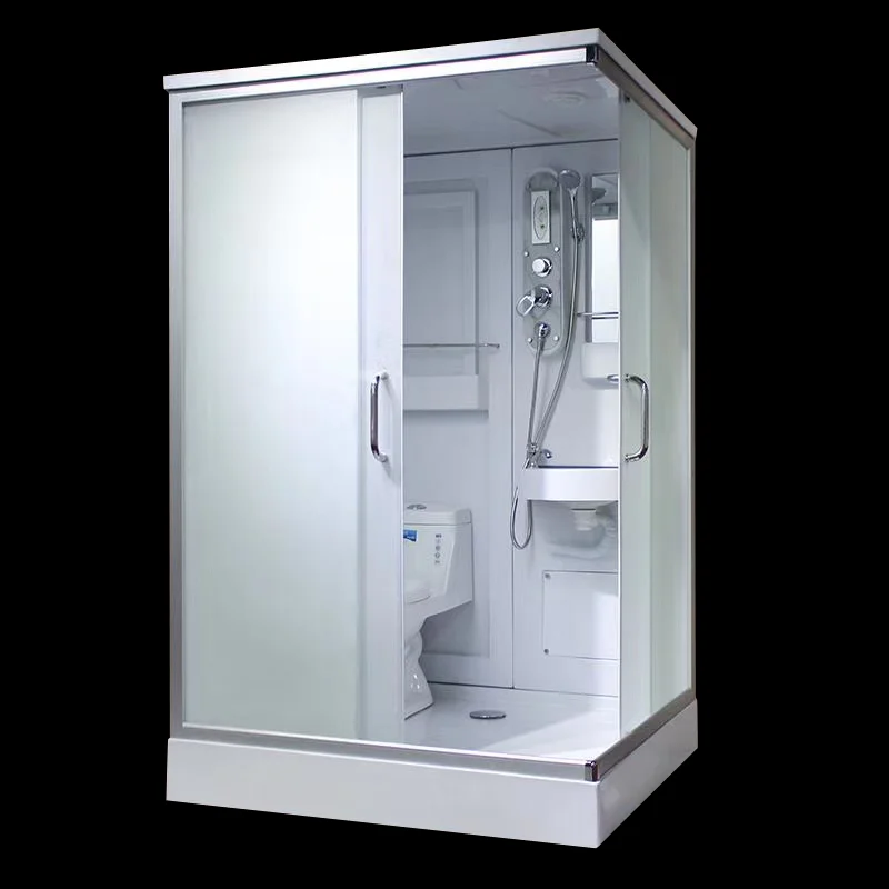 

Современная роскошная универсальная ванная комната, сборная душевая кабина для ванной комнаты с туалетом, душевая комната для автофургона, портативная квадратная круглая