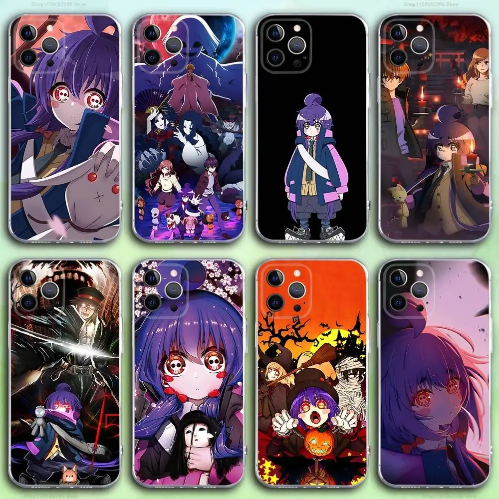 

D-Dark Anime Gathering Phone Case For iPhone 17,16,15,14,13,12,11 Pro,Max,Plus,X,XS,XR,SE4,E Mini Transparent Soft Cover