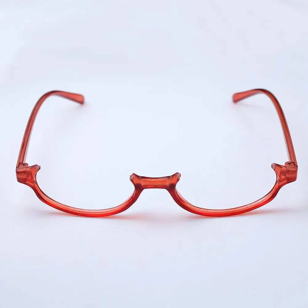أنيمي لعبة أنيمي لعبة دا دان تأثيري نظارات حمراء نصف إطار عدسة مسطحة