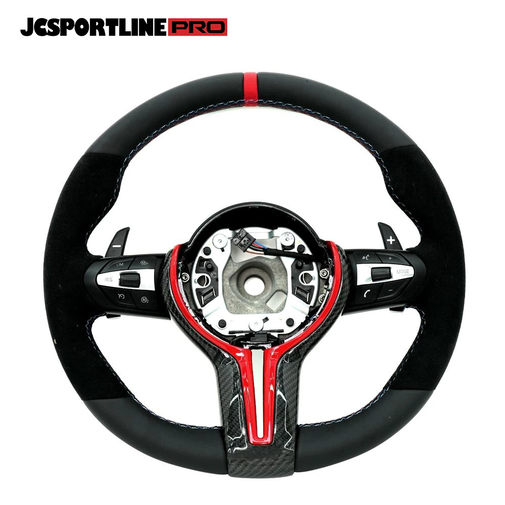 

Customize M Sport premium carbon fiber leather steering wheel for BMW X and M models