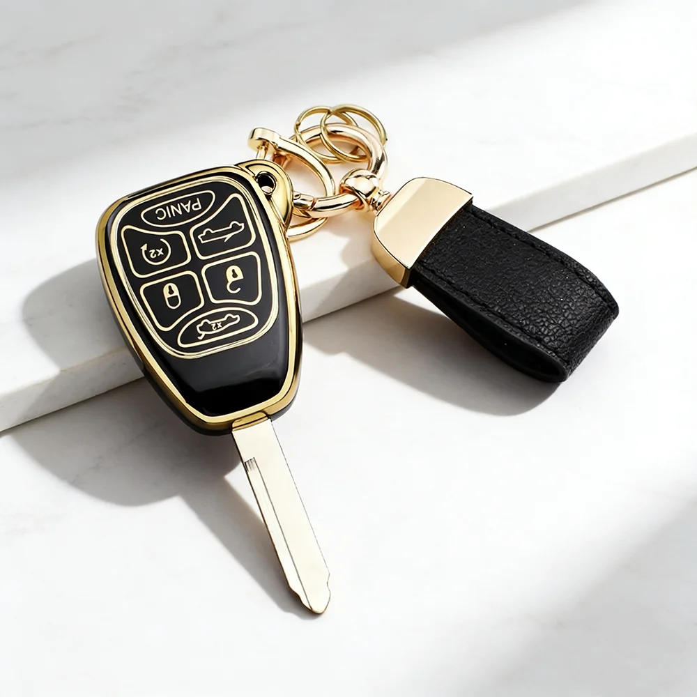 

New Anti-Scratch Soft TPU Car Key Case Cover for Chrysler 300/PT Cruiser/Sebring Dodge Caliber/Nitro/Jcuv Jeep Compass/Liberty