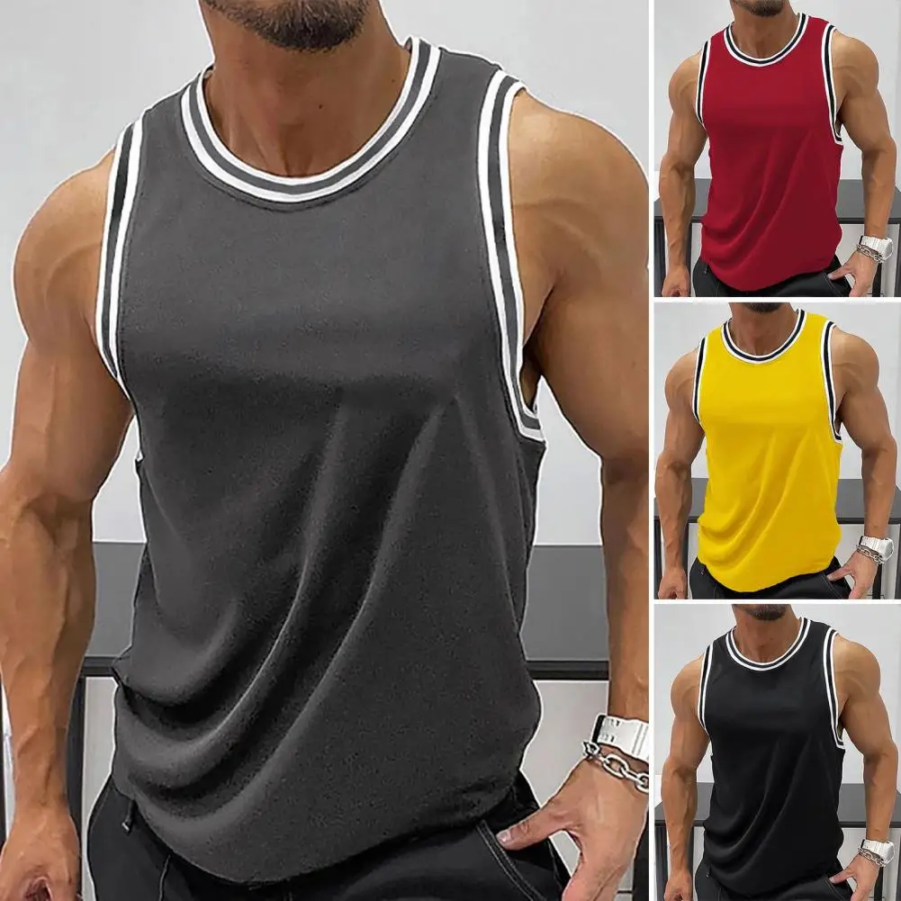 2023 NEW Fitness Sports Tank Tops Men Gyms Workout Sleeveles Shirt Male Summer Loose Undershirt basketball Running men Ves