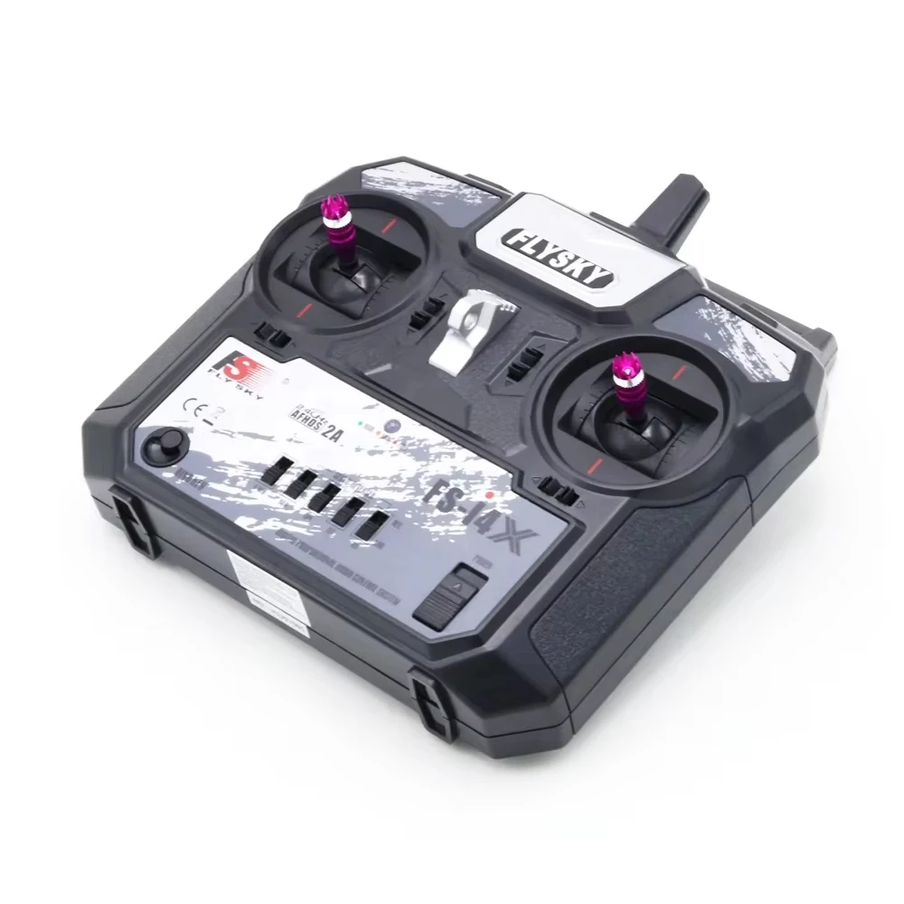 Flysky FS-i4X 4CH Remote Control FS-A6 Receiver Mode1/Mode2 2.4G RC Transmitter For RC Fixed-Wing Helicopter Quadcopter