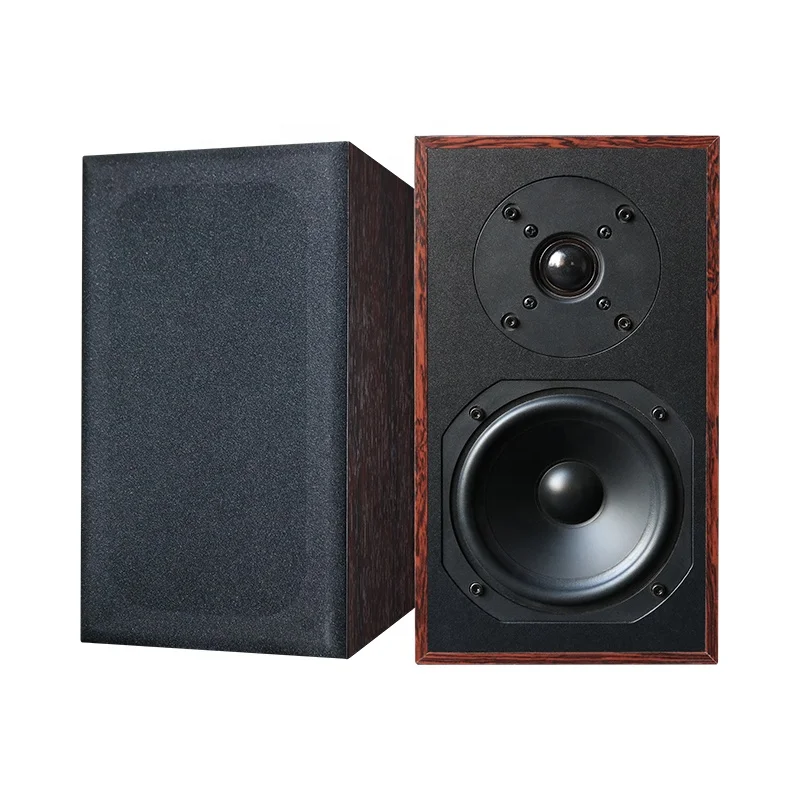 Manufacture Home Theater Speaker Systems  Hifi Speakers Wood Passive Bookshelf Speaker