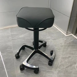 Aesthetic Bar Stool Wheel Horse Saddle SwivelCheap Barber Aesthetic Chair Hair Cutting Tabouret Coiffeuse Furniture Beauty Salon