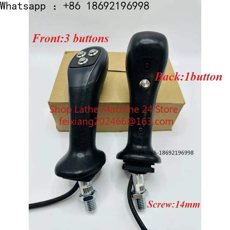 

Excavator Modified 4 Button Wood Grabbing Electronic Control Joystick Handle