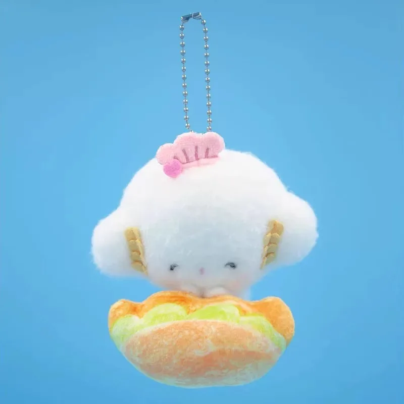 Oryginalny Sanrio Kawaii Cogimyun Kogimyun Kitty pluszowy brelok do kluczy dla dzieci nadziewane pluszowe małe breloki z wisiorkiem prezent urodzinowy dla dzieci
