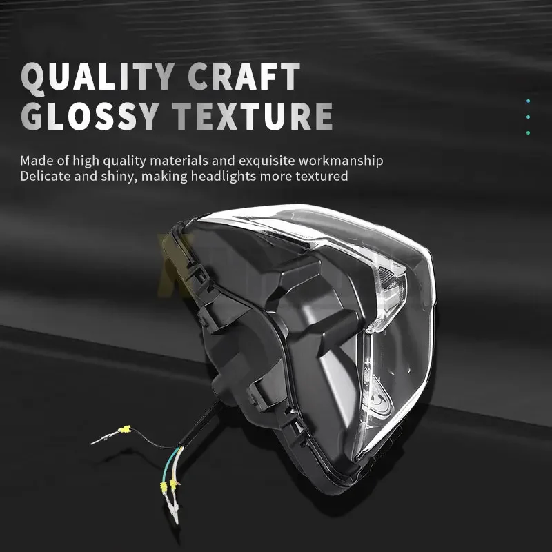 لياماها Y15ZR V2 LC135 V8 نماذج الذكية دراجة نارية LED كشافات الجمعية IOS أندرويد App التحكم الديناميكي DRL #2