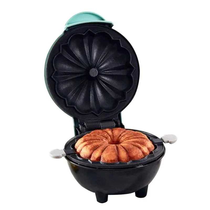 Mini Waffle Makers Electric Non-Stick Waffles Machine Kitchen Cooking Breakfast Pumpkin Pie Molds Egg Cake Mini Oven Waffle Pot