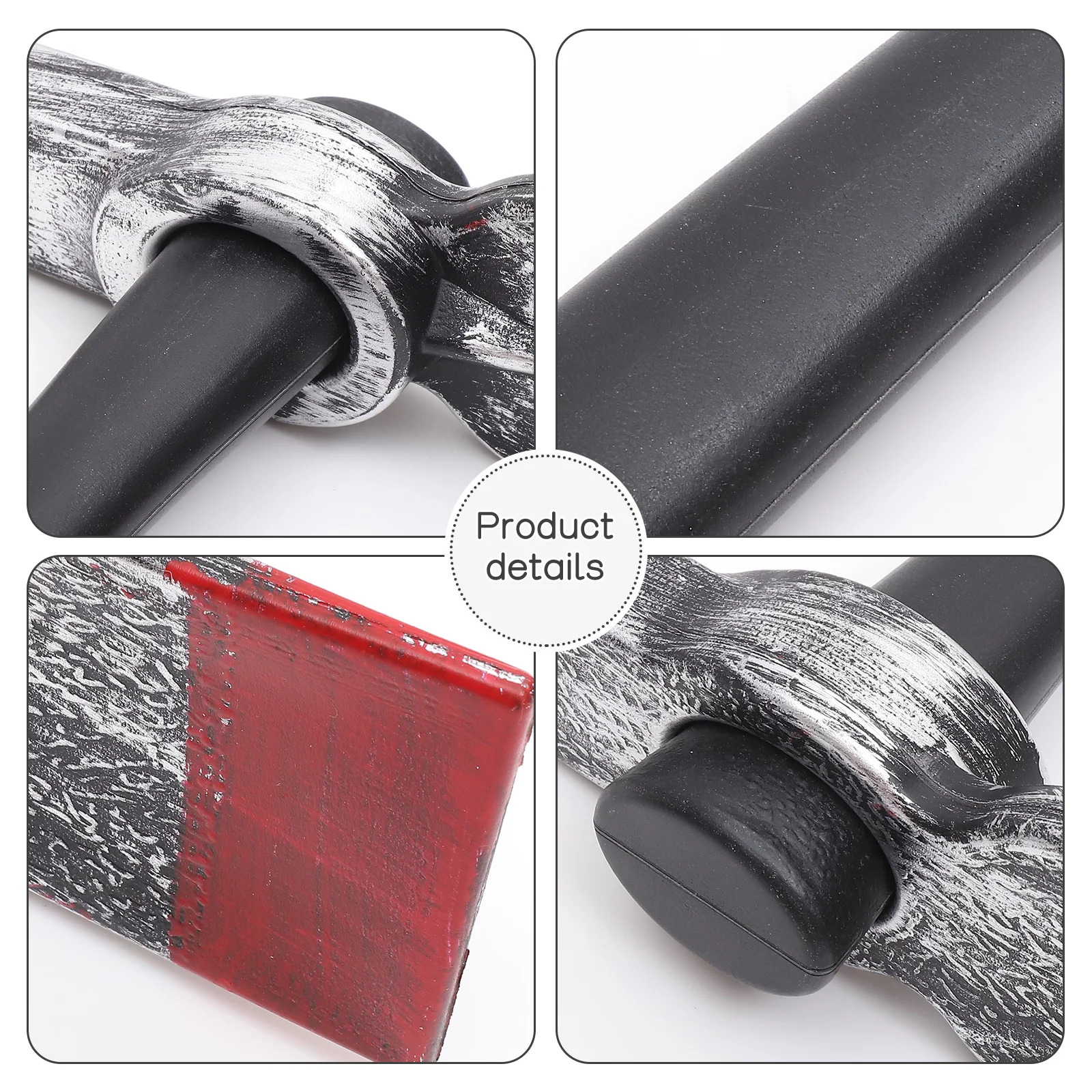 Halloween realista plástico assustador brinquedo festa cosplay acessório festa cosplay decoração de palco