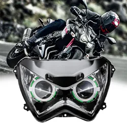 Z800 Headlight Eye HID Projector Custom Headlight Assembly For Kawasaki Z800 z250 2013 2014 2015 2016 LED Lights Waterproof