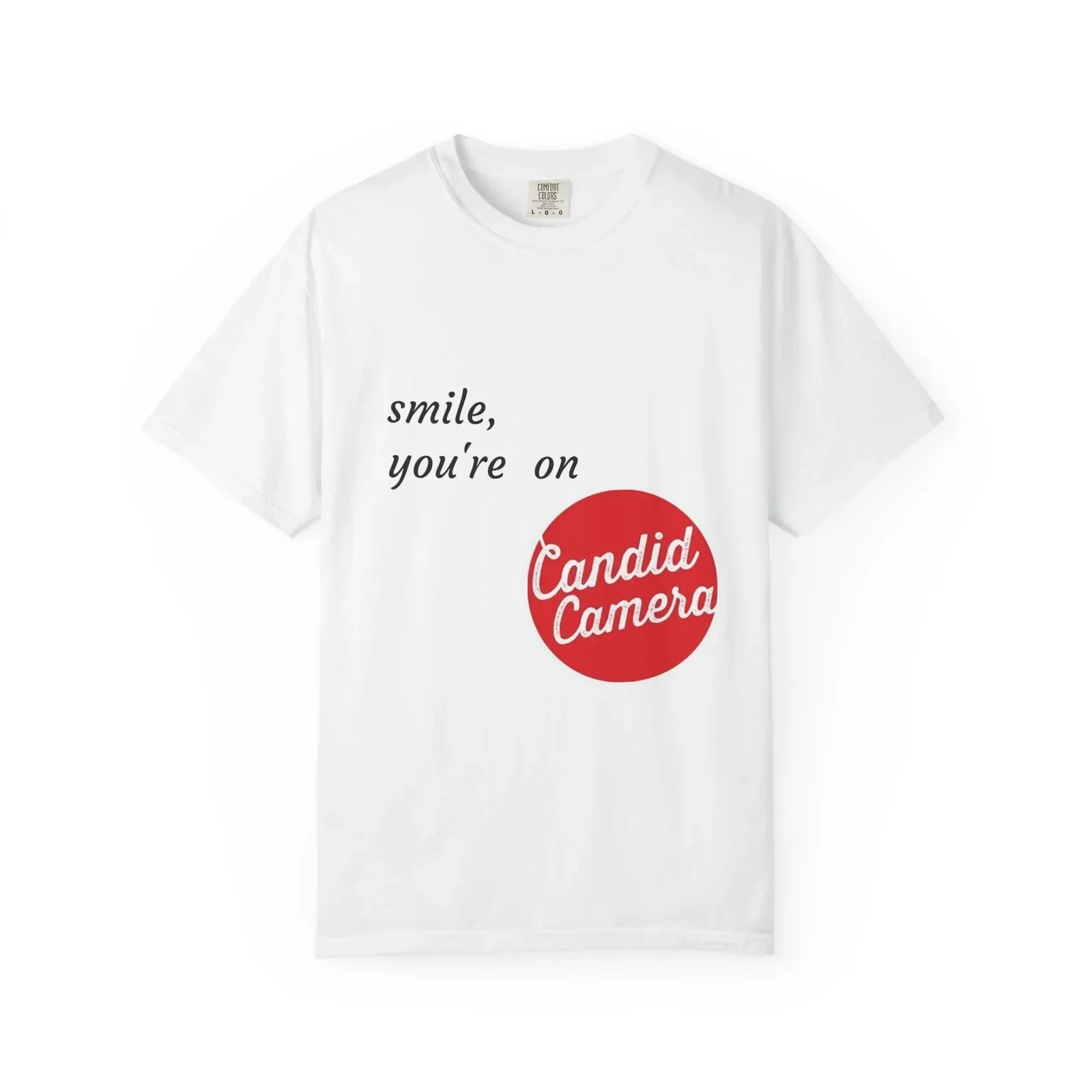 Candid Camera TShirt | Fun Photography Gift, Unisex Tee, Perfect for Events