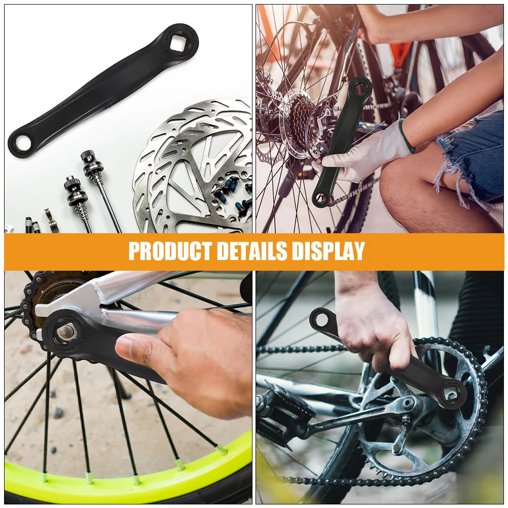 4 Pcs Bicycle Crank Bike Part Arms Electric Tools Tooth Plate Accessories Pedal Mountain Folding