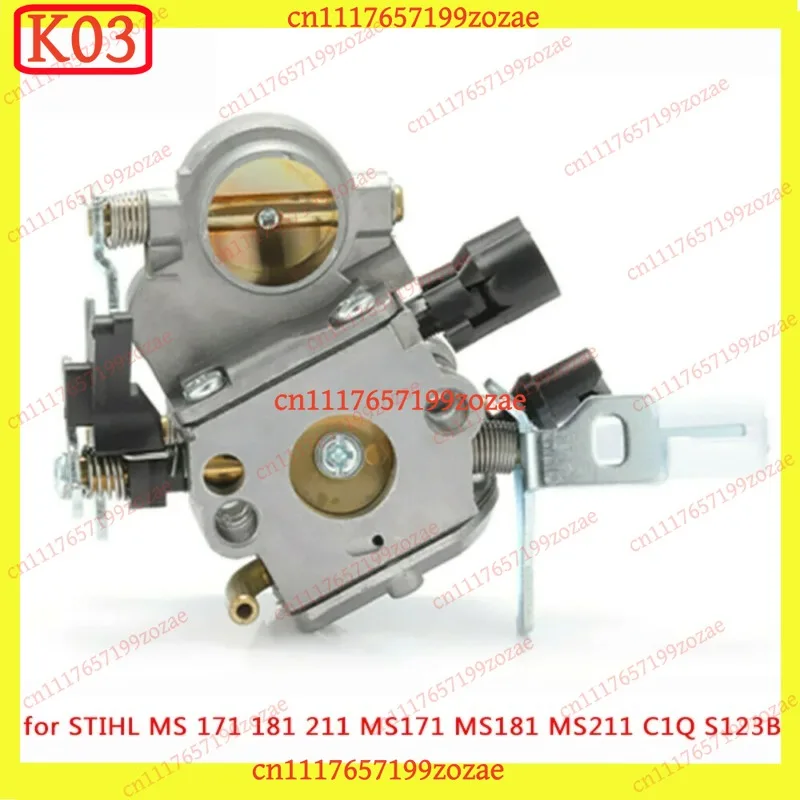 k3 Carburetor Assembly, Compatible for Stihl MS181 MS171 MS201 MS211, Replaces Zama C1Q-S269 S191