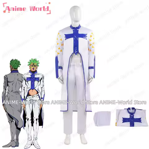 《Custom Size》Anime Cioccolata Cosplay Costume Uniform Halloween Christmas Outfit Wig