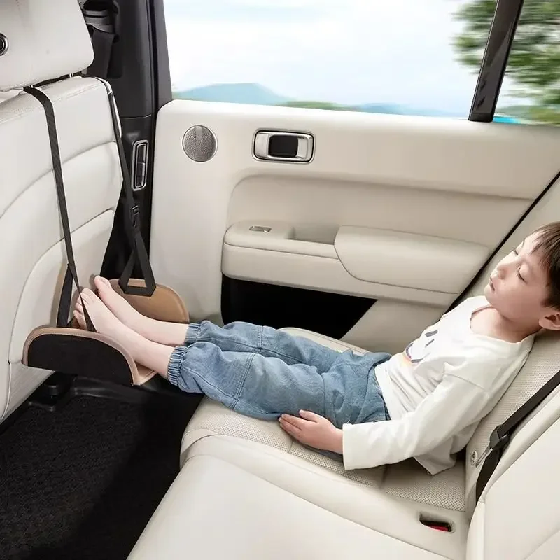 Las mejores ventas, soporte para piernas del asiento trasero del coche, Pedal de parada de larga distancia para niños y adultos, artefacto de descanso de negocios para coche autónomo de viaje