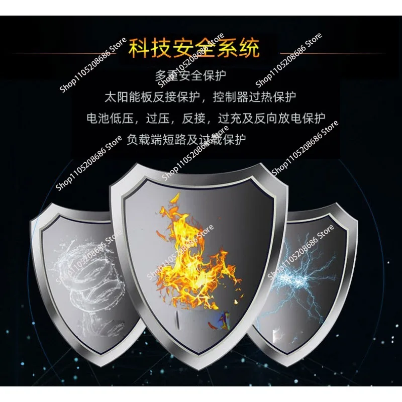 

Контроллер солнечной панели 60А, 12 В, 24 В, 48 В, автоматическое универсальное домашнее зарядное устройство для фотоэлектрической электроэнергии