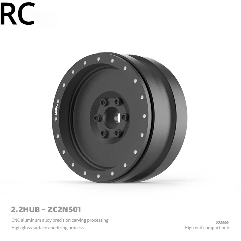 

2.2-inch Metal wheel hub for 1/10 RC Crawler Car Axial Scx10 90046 D90 Yikong Rgt Traxxas Trx4 Trx4m D12 upgrade accessories