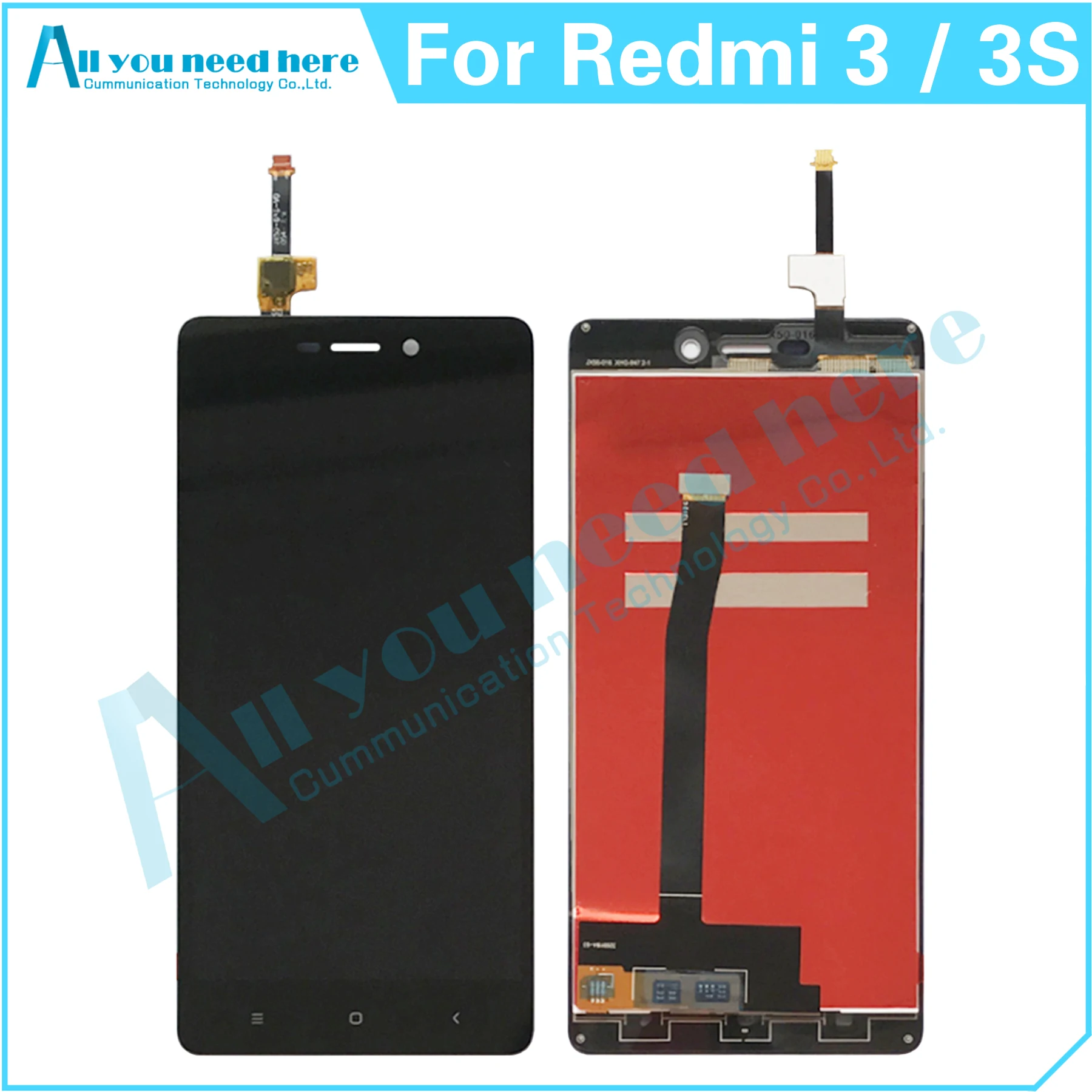 Tela LCD Touch Screen Digitalizadora 100% Testada para Xiaomi Redmi 3 3S - Peça de Reposição para Reparo