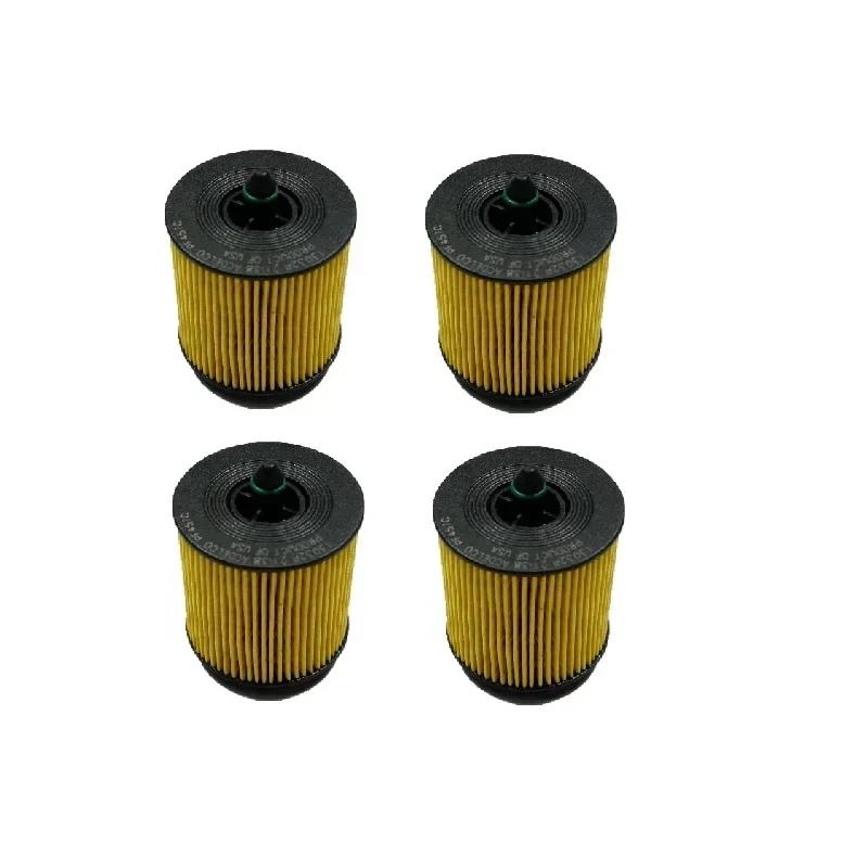 Filtro de aceite 12605566, 4 Uds., para Saturn Sky Vue Vauxhall VX220 Cadillac BLS Chevrolet Captiva Opel Astra Pontiac G6 Saab 9-3