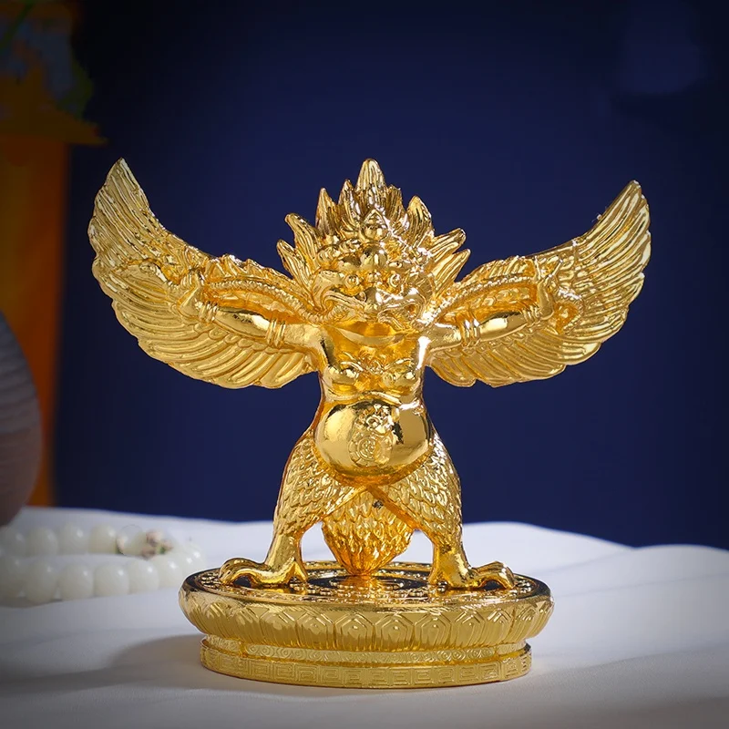 

Tibetan Buddhist Ethnic Supplies Feng Shui Auspicious Ornaments Garuda Protector Statue