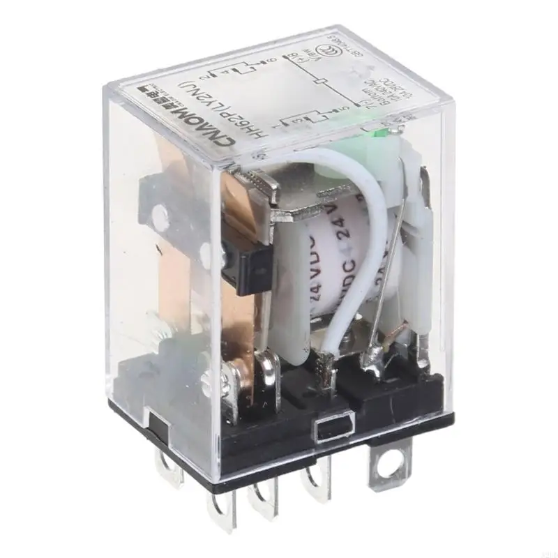 A2UD катушка DPDT 24V Mini Electromagnetic Светодиодные лампы 10A 8pins