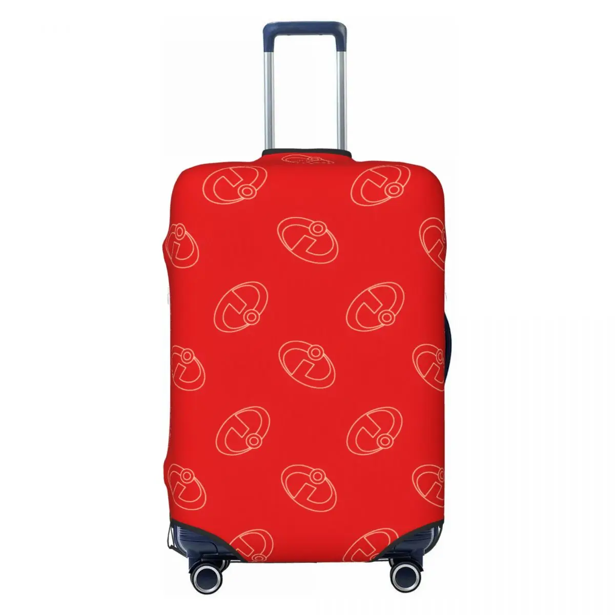 

Custom Funny Manga The Incredibles Cartoon Group Logo Luggage Cover Protector Elastic Travel Suitcase Covers