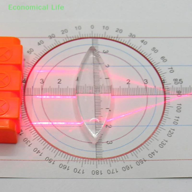 Geometric Optics Experiment Set Optical Lens Kit Convex Concave Lens Light Refract Reflect Physics Teaching Kid Science Gift