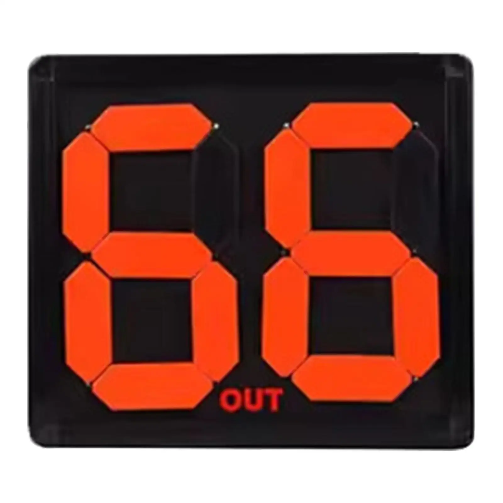 

Soccer Football Substitution Board Soccer Ball Lightweight Two Digit Numbers