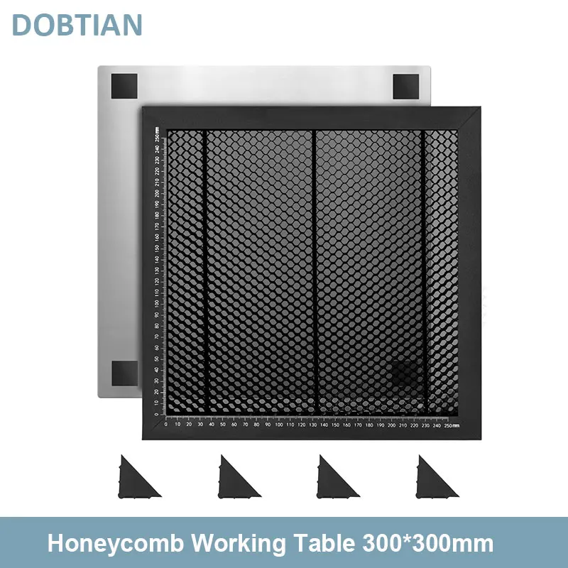 

Laser Honeycomb Working Table For CO2 Laser Engraver Cutting Machine CNC Honeycomb Panel Bed 300x300mm