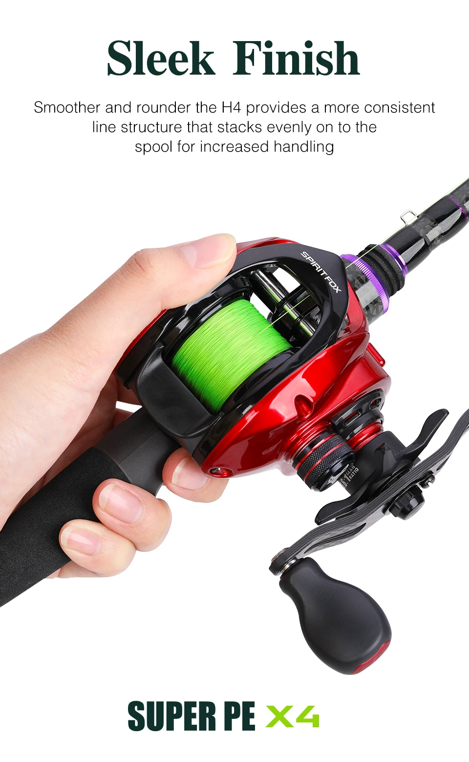 Tsurinoya 4 webt pe Angelschnur h4 4-8lb 150m leichtes Spiel Forellen spiel Long Casting 4 Strang geflochtene glatte Multi filament schnur – Detail 7