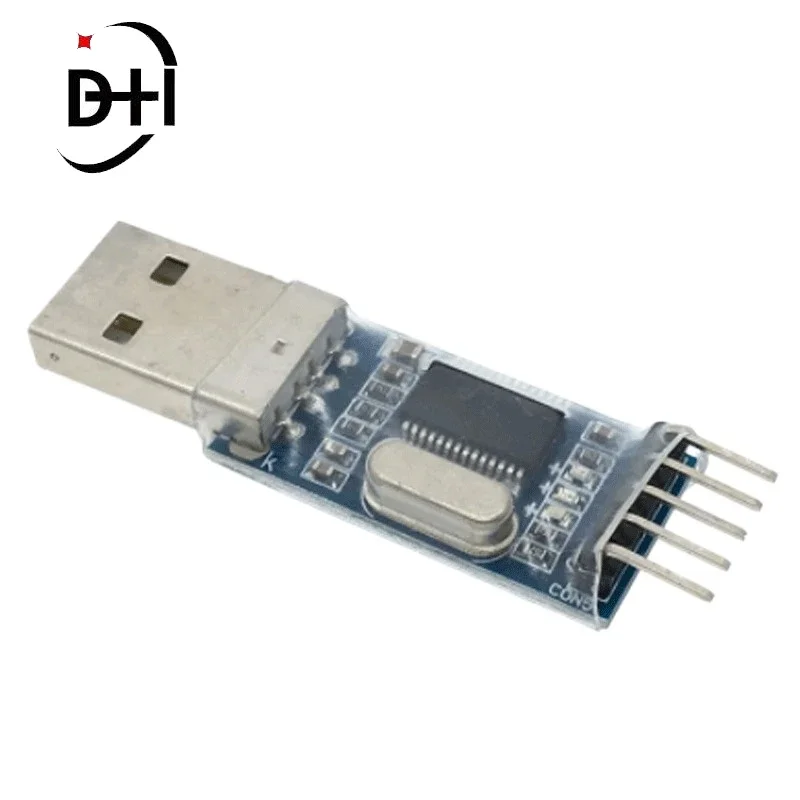 

100pcs PL2303 USB To RS232 TTL Converter Adapter Module PL2303HX STC Microcontroller Brush Machine Board