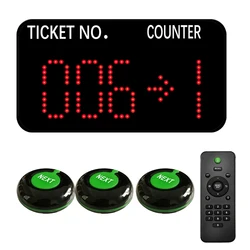 Ycall Wireless Take A Number System Queue Led Counter Display Customer Waiting Calling Device