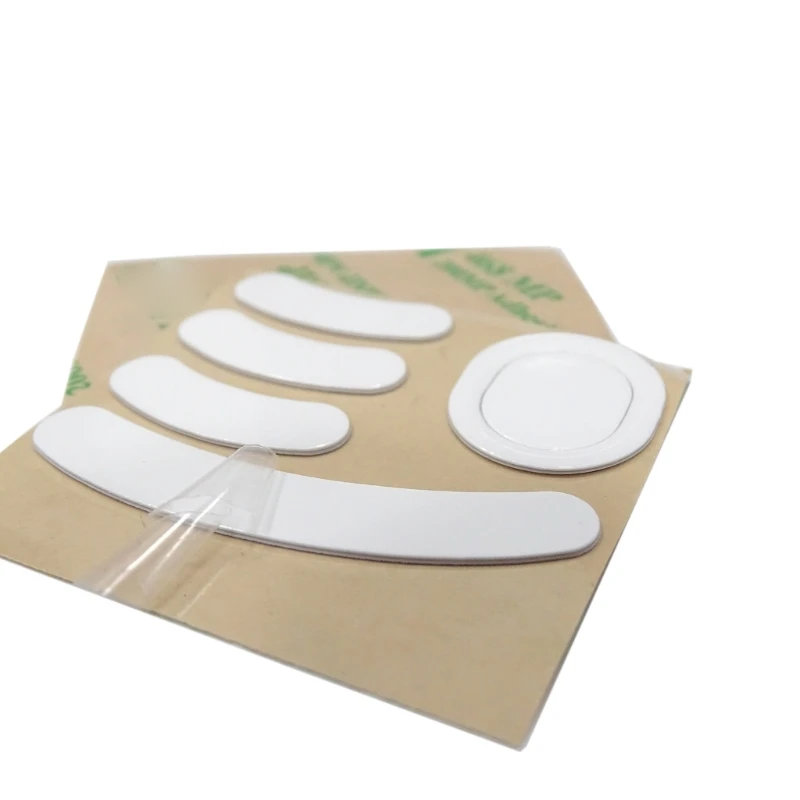 1Set Mouse Skates Glides Feet Pad Mouse Feet Sticker for GPro Wireless Mouse Round Curved Edges Feet