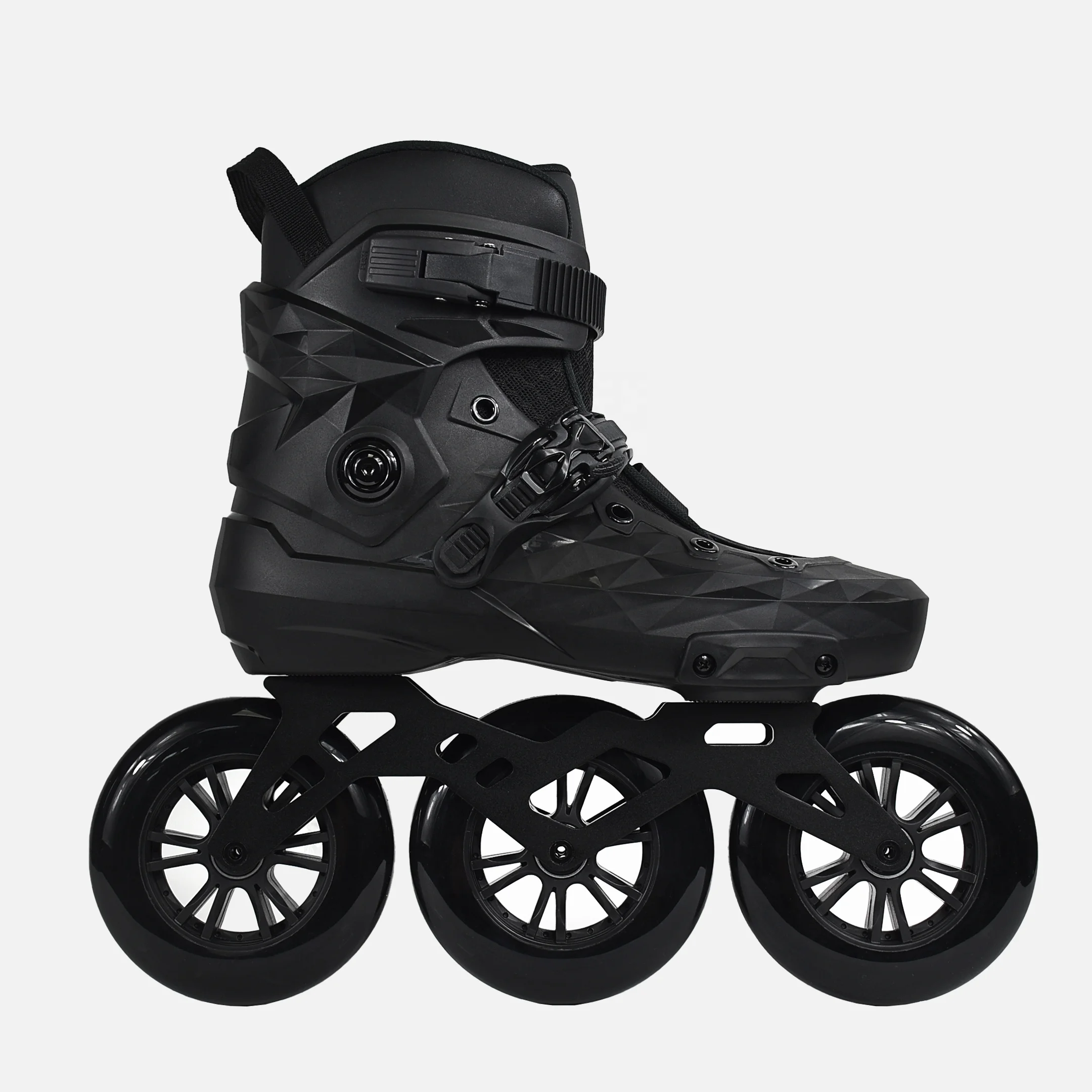 2026  Customized 3 125mm PU Wheels Inline Roller Skates Professional Level Adults Slalom Inline Skates Shoes for Outdoor Use