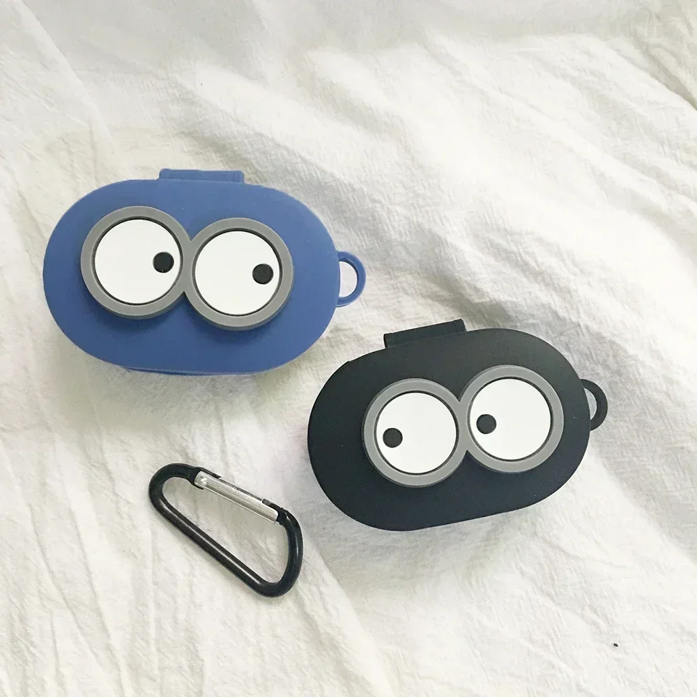 حافظة سماعات أذن من Haylou moripods ، حافظة سيليكون مضحكة للرسوم المتحركة ، لاسلكية ، بلوتوث ، anc