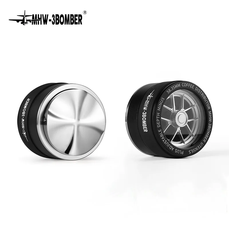 

MHW-3BOMBER YU-Series 58 мм Распределитель эспрессо с регулируемой глубиной, прецизионный выравниватель кофе, профессиональные аксессуары для инструментов бариста