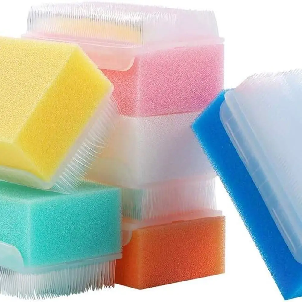 

12 шт. стерильная губка для ванны и сенсорная щетка, скруббер для детской ванны.