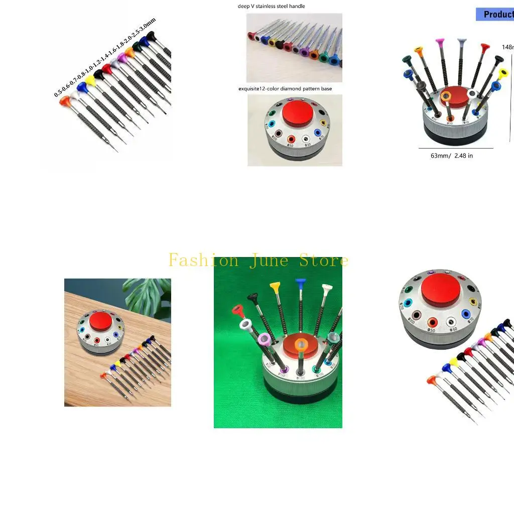 

N5KA Набор прочных противоскользящих отверток Компактная легкая конструкция для профессионального или домашнего использования