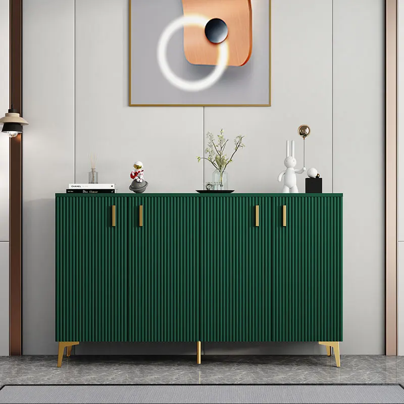 تصميم خزانة خذاء مغلقة مقاومة للغبار على الطراز الإيطالي فاخرة وضيقة لغرفة المعيشة خزانة خذاء نحيفة Szafka Na Buty أثاث منزلي