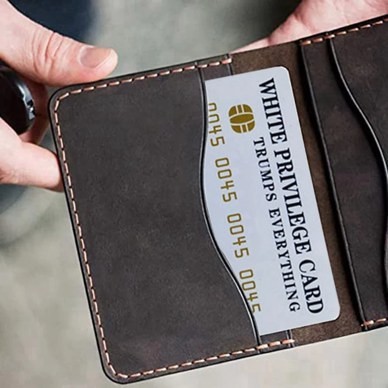 مجموعات بطاقات الائتمان لهدايا الأعمال الرومانسية ، محفظة إدراج خصوصية بيضاء ، كل شيء ، من من من من من من من من