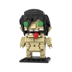 Gobricks MOC Game Figure Attack Titan Bricks Bricks Eren Yeager Brickheadz Building Blocks Set  Educational Toys For Gift