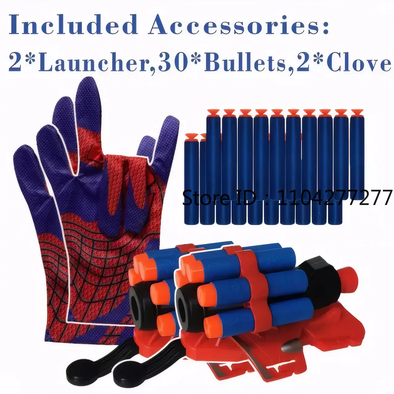 Pistola giocattolo Proiettili morbidi Lanciatore Spray Polso con guanti Lanciamento Bomba morbida Pistola giocattolo Giochi all'aperto Giocattoli