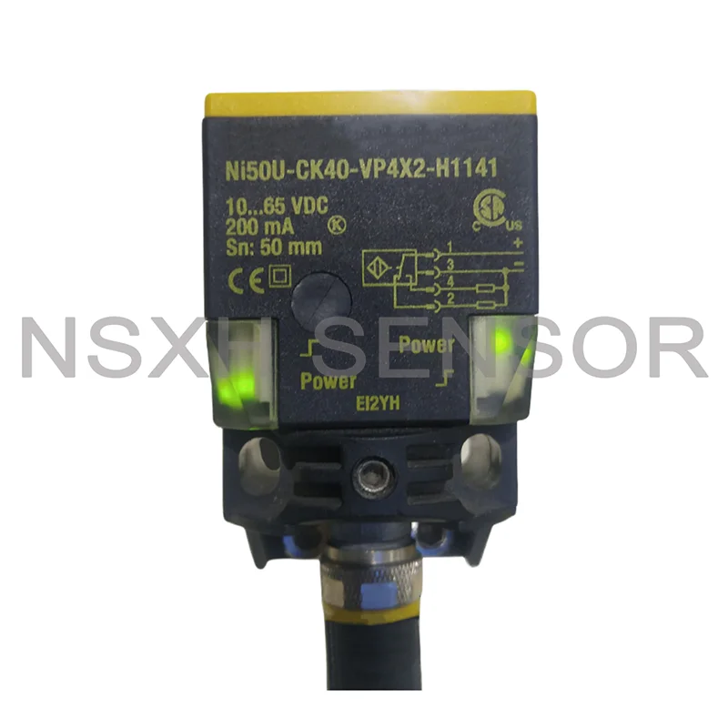 

NI50U-CK40-VP4X2-H1141 NI50U-CK40-VN4X2-H1141 Square Proximity Switch Sensor Spot