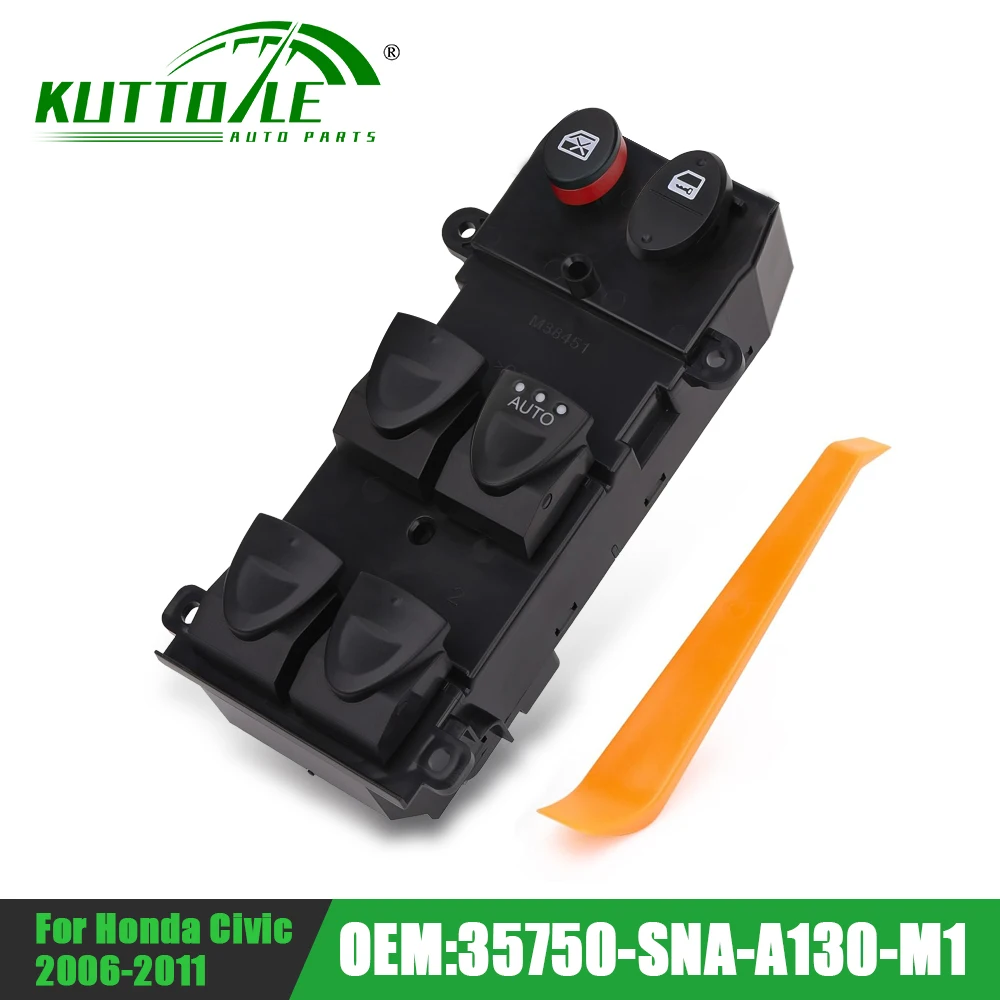 

35750-SNA-A130-M1 Power Lifer Window Master Control Switch Button 35750-SNB-G03 For Honda Civic 2006 2007 2008 2009 2010 2011