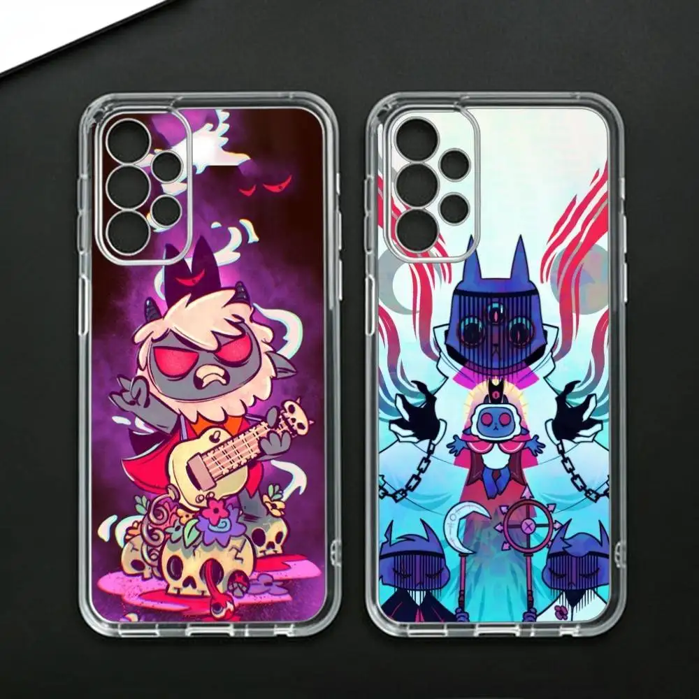 C-Cult Of The Lamb Game  Phone Case For Samsung Galaxy A71,A70,A52,A51,A40,A30 Transparent Cover