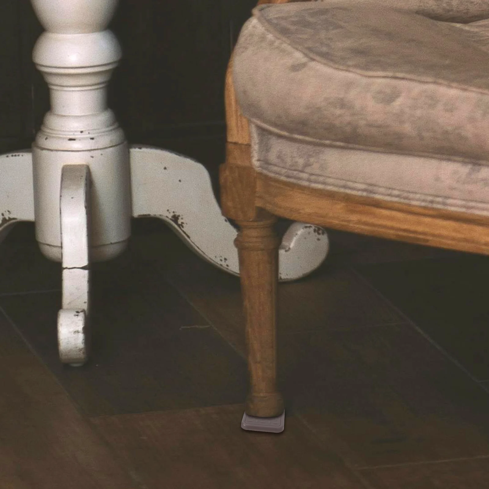 

1Set Silicone Furniture Feet Pad Durable Anti-Skid Chair Leg Protector for Hardwood Floors Non-Slip Wear-Resistant Furniture