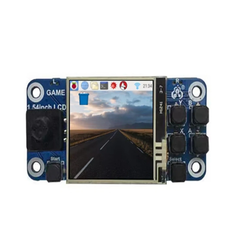 شاشة Raspberry Pi Null 2 W 1,54 Zoll TFT LCD تعمل باللمس Spiel HUT Spiel Console عرض فور Raspberry Pi 4B 3B Null Null 2 W CM4