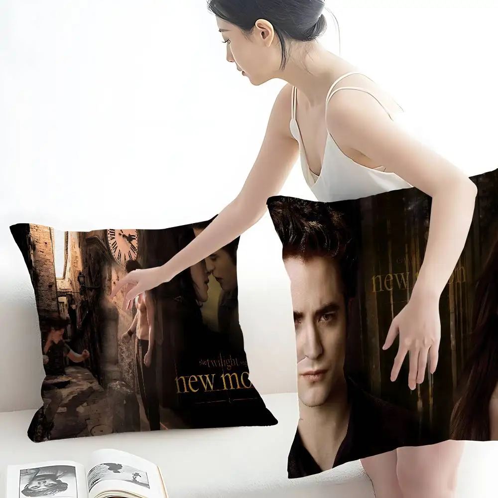 غطاء وسادة Twilight Saga Edward Cullen غطاء وسادة مزخرف للأريكة ديكور المنزل